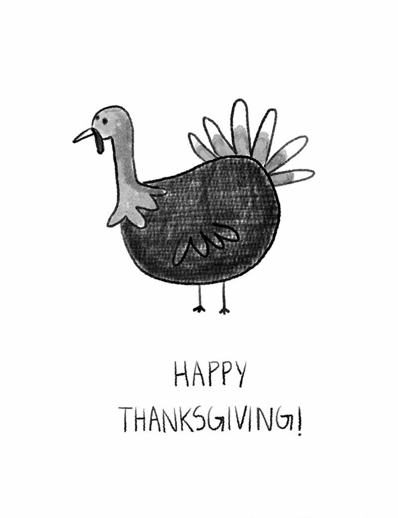 happy thanksgiving sketch by altback